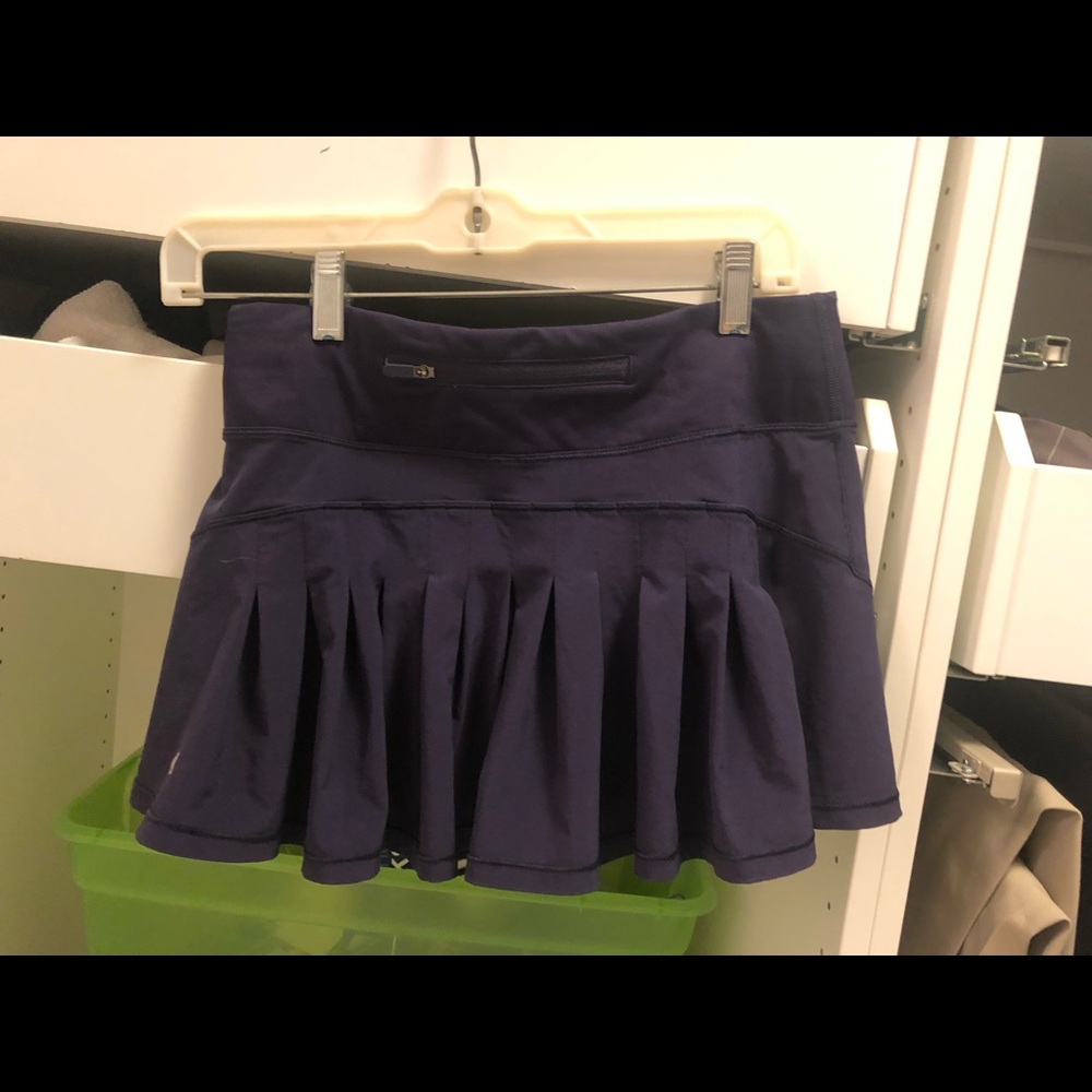 Purple Lululemon tennis skirt-